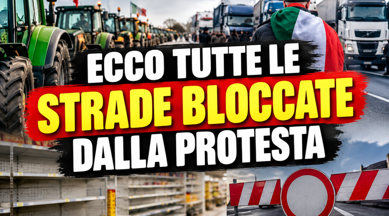 strade bloccate