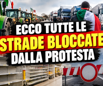 strade bloccate